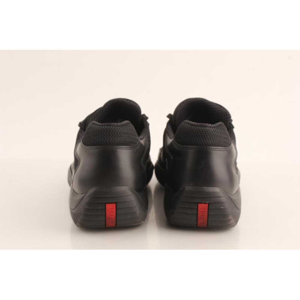 Prada Leather low trainers - image 2