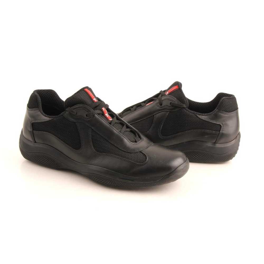 Prada Leather low trainers - image 5