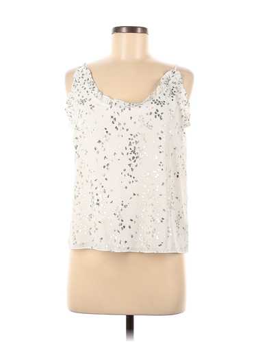 Waverly Grey Women Silver Sleeveless Blouse M