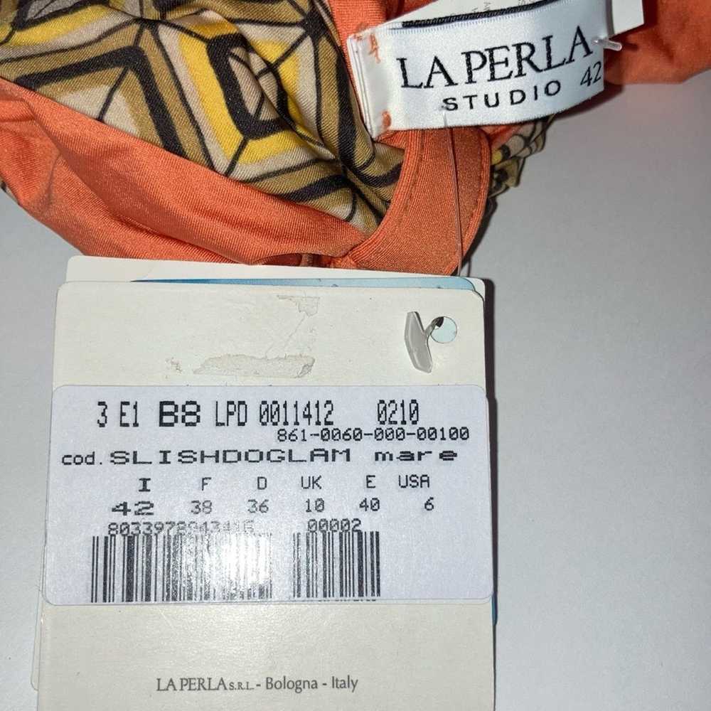 La Perla La Perla Studio Orange Tan Reversible Bi… - image 5