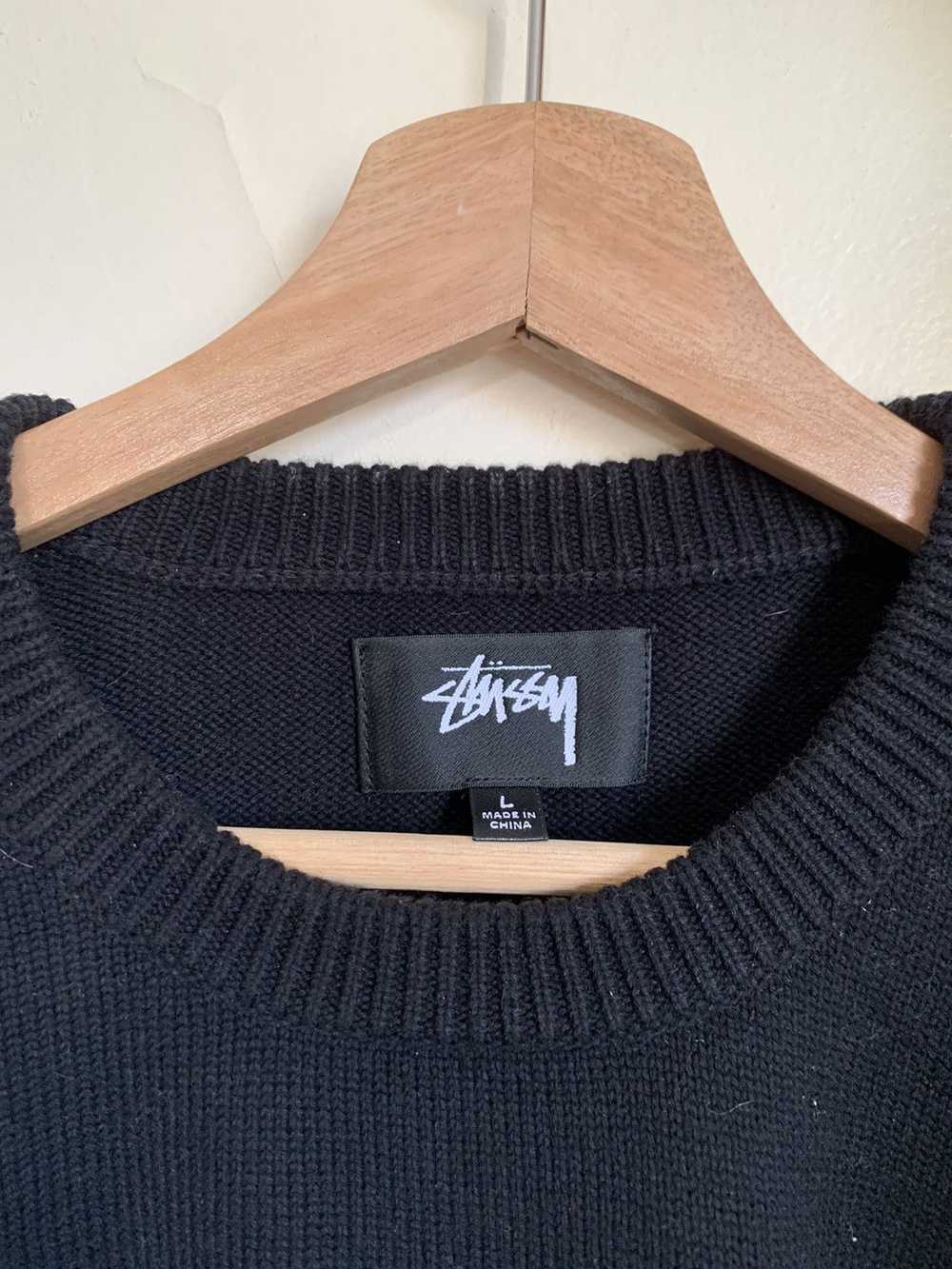 Streetwear × Stussy Stussy Oversized Logo Knit Sw… - image 3