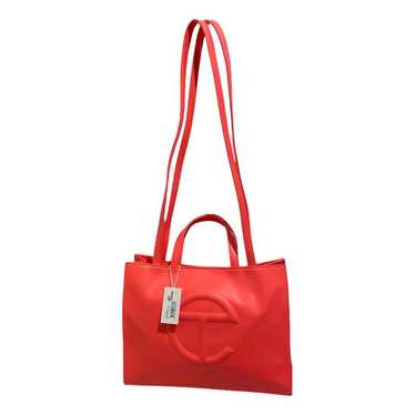 Telfar Medium Shopping Bag leather tote - image 1