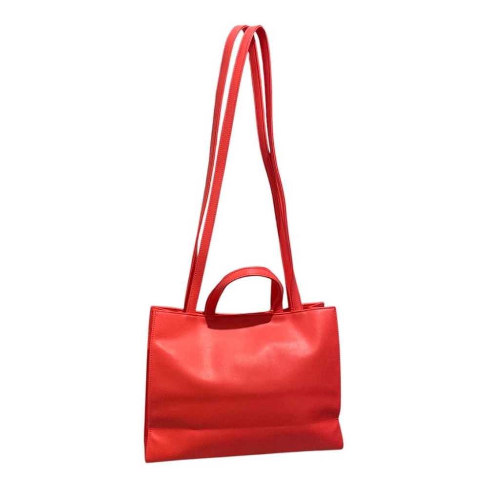 Telfar Medium Shopping Bag leather tote - image 2