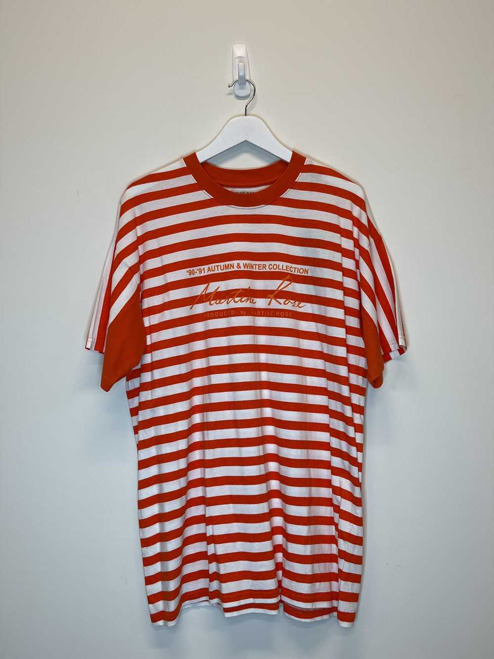 Martine Rose Striped T-Shirt - image 1