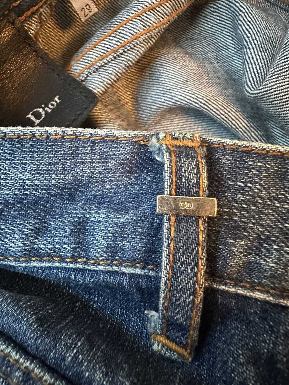 Dior × Hedi Slimane dior clawmark denim - image 5