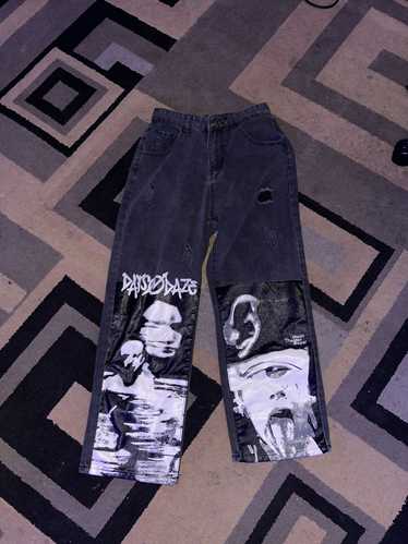 Japanese Brand Rare Vintage Japanese Graphic Pants