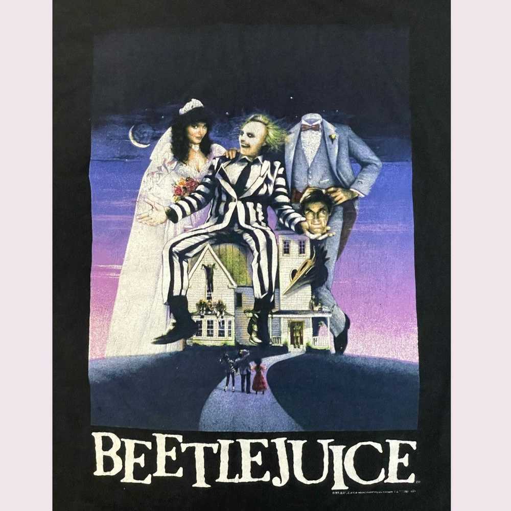 Movie × Streetwear Beetlejuice Graphic Tee - image 2