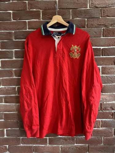 Polo Ralph Lauren USA Rugby Polo Shirt Rare Hype R