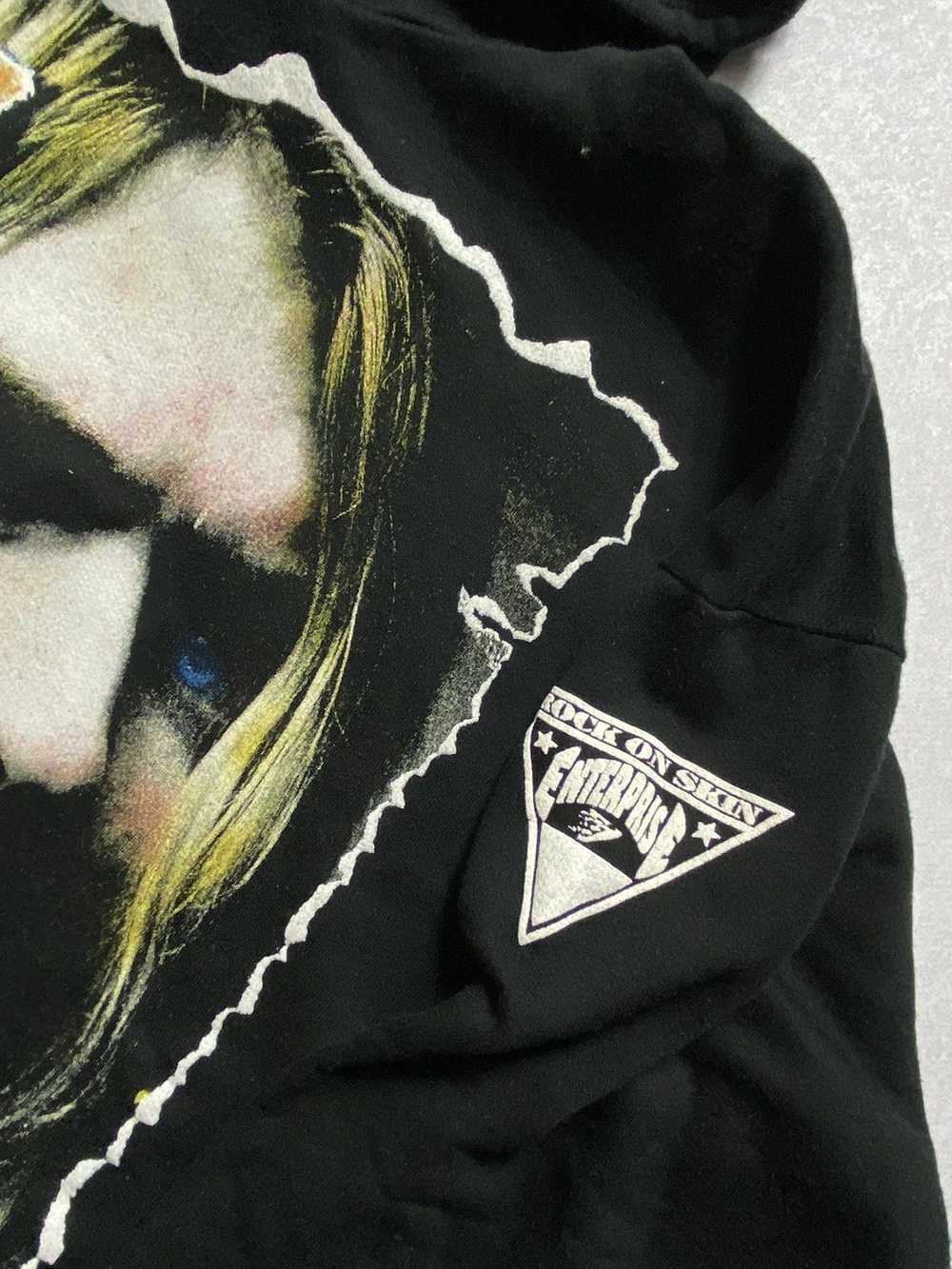 Vintage 90s Kurt Cobain Nirvana Grunge Band Hoodi… - image 4