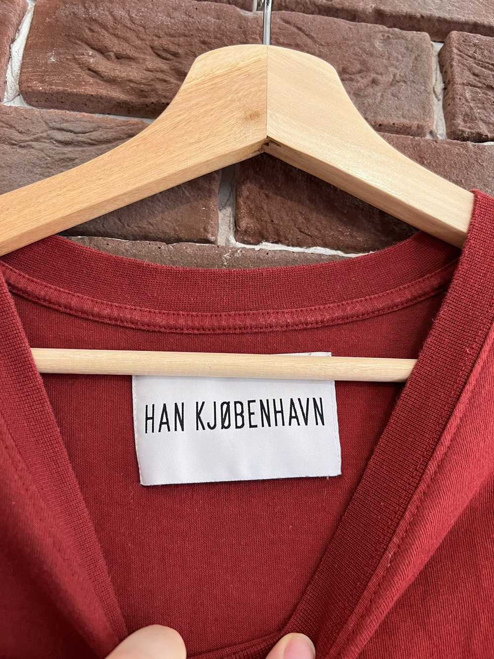 Rare Han Kjobenhavn Embroided Logo Hype Streetwea… - image 6