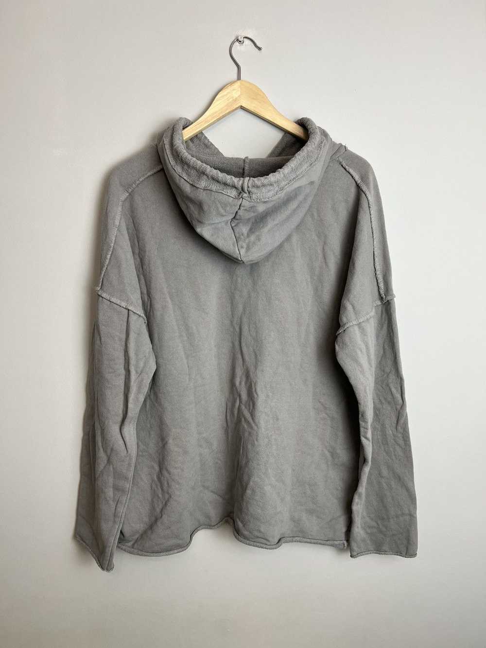 Rare Avant Garde Cropped Boxy Hoodie Like Yeezy S… - image 2