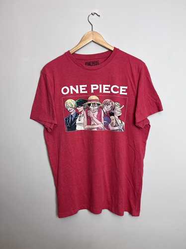 One Piece Vintage Anime Tee Y2k Rare Print Japanes