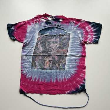 Vintage 90s Jimmy Hendrix Trip Art Graphic T Shir… - image 1