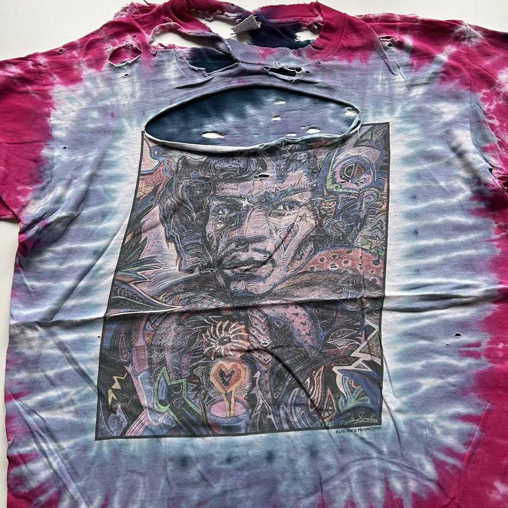 Vintage 90s Jimmy Hendrix Trip Art Graphic T Shir… - image 2