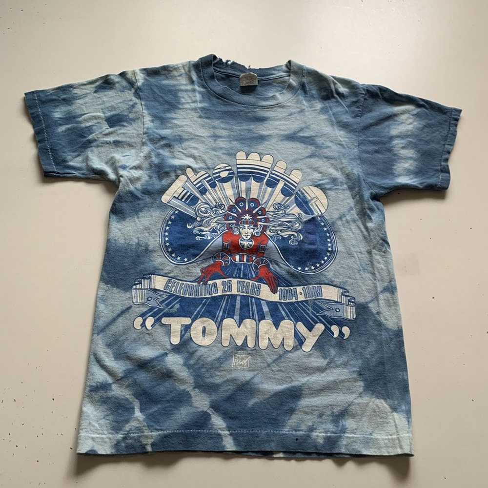 Vintage 1990s The Who “Tommy” Graphic Tie Dye T S… - image 1