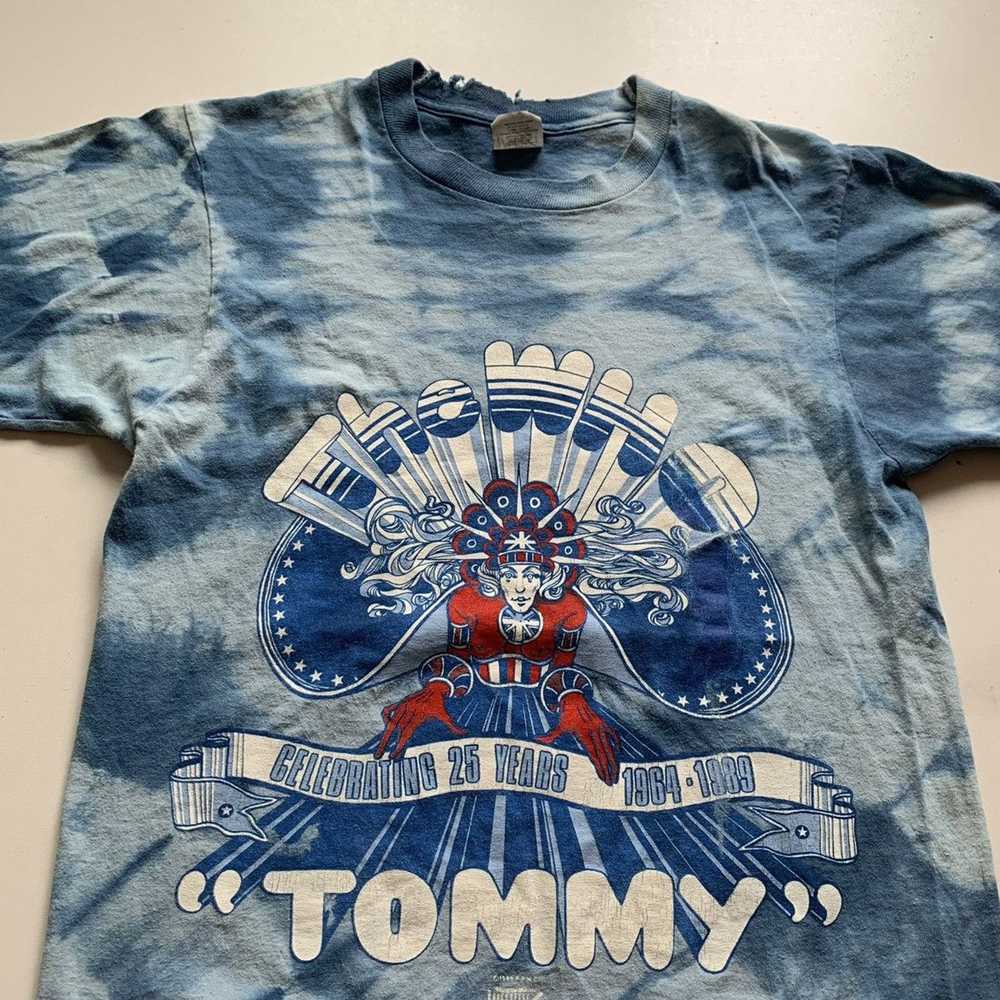 Vintage 1990s The Who “Tommy” Graphic Tie Dye T S… - image 2