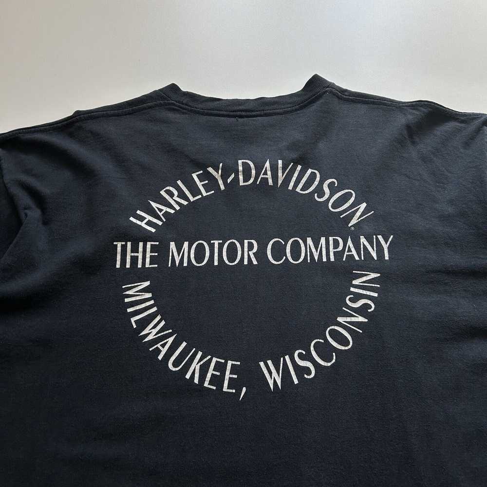 Vintage 1989 Harley Davidson Motorcycles Graphic … - image 5