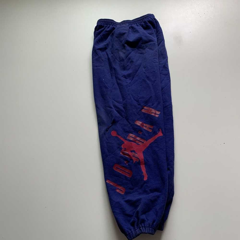 Vintage 90s Nike Jordan Sweatpants kids size rare - image 3