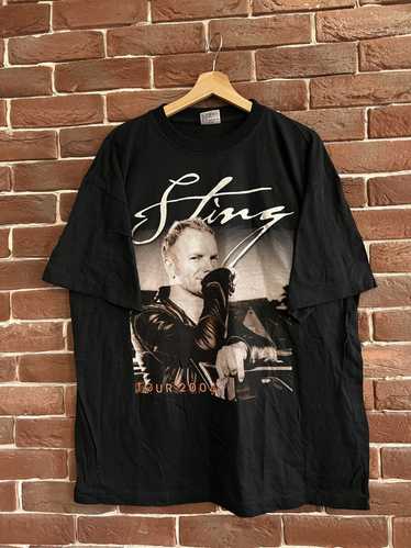 Rare Vintage 2004 Sting Tour New Wave Rock Band Ts