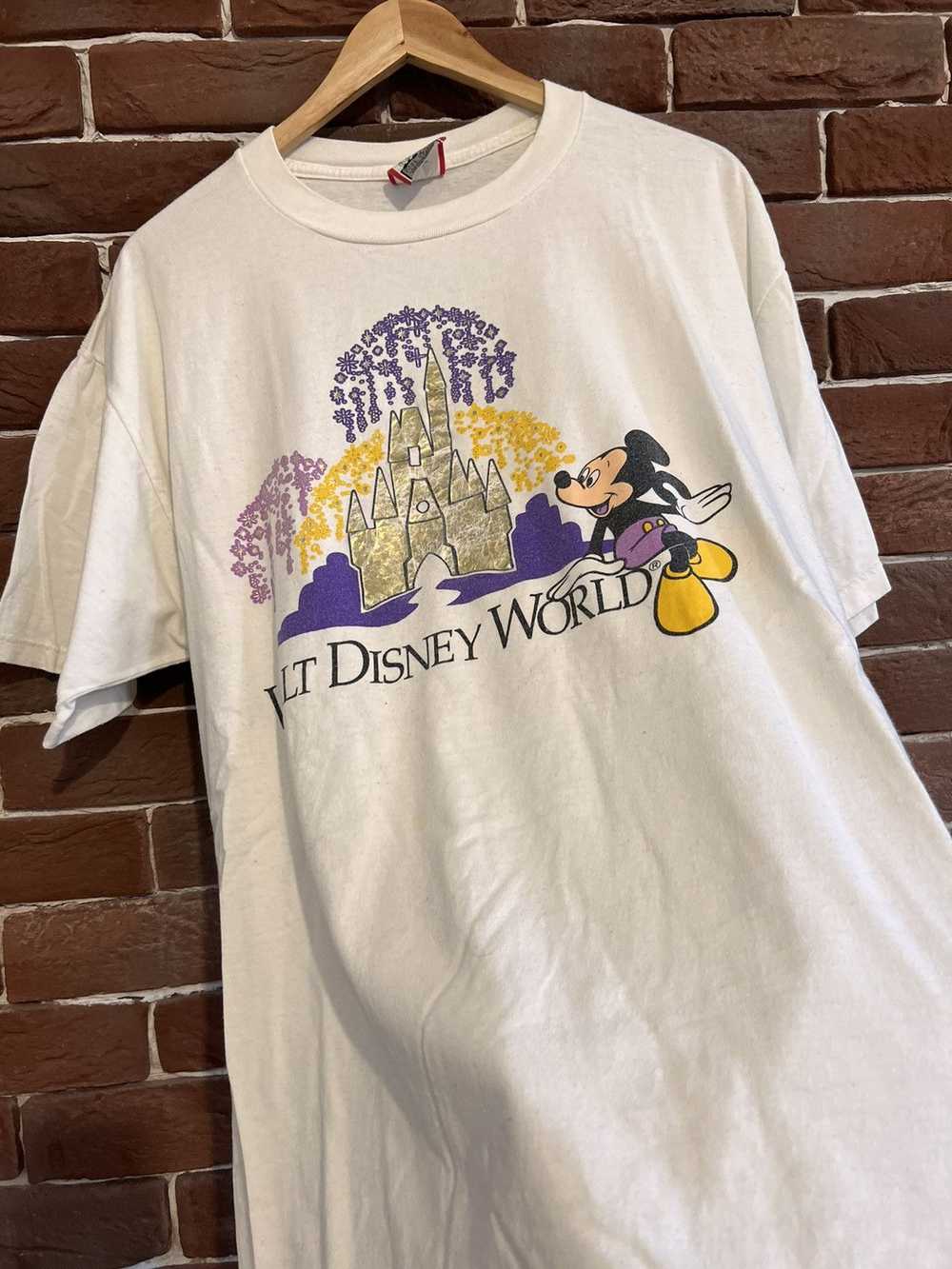 Rare Vintage 90s Mickey Mouse Walt Disney World C… - image 2