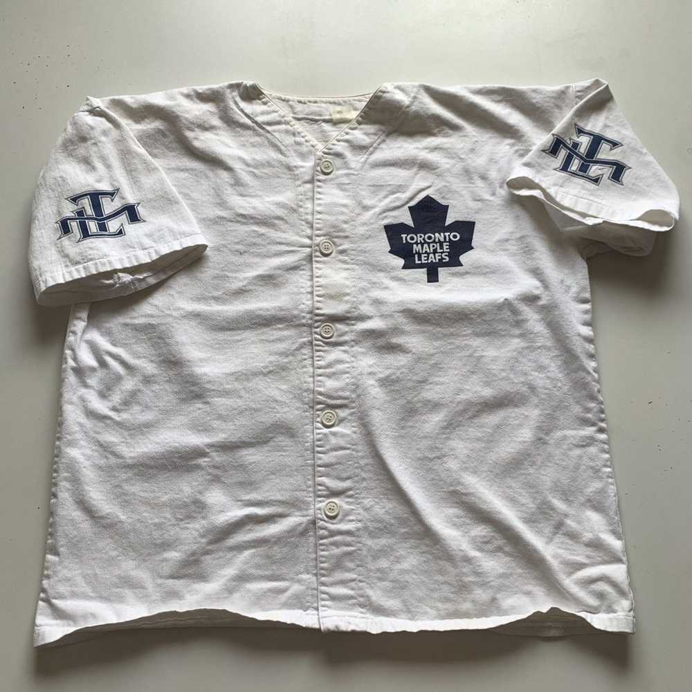 Vintage 90s Toronto Maple Leafs NHL Graphic Cotto… - image 1