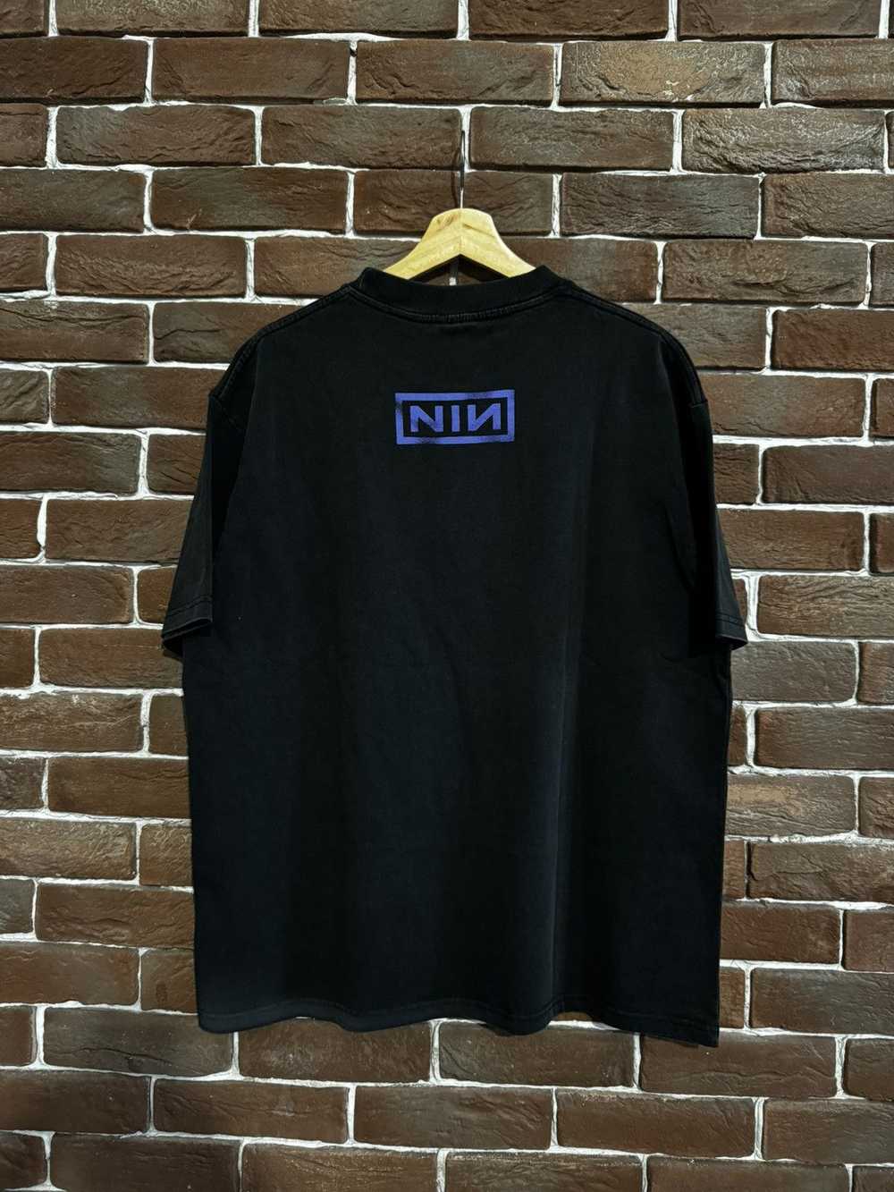 Vintage 90s Nine Inch Nails Fragile Rock Band Rar… - image 2