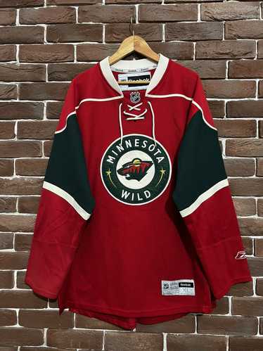 Vintage Reebok Minnesota Wild Home Hockey Jersey B