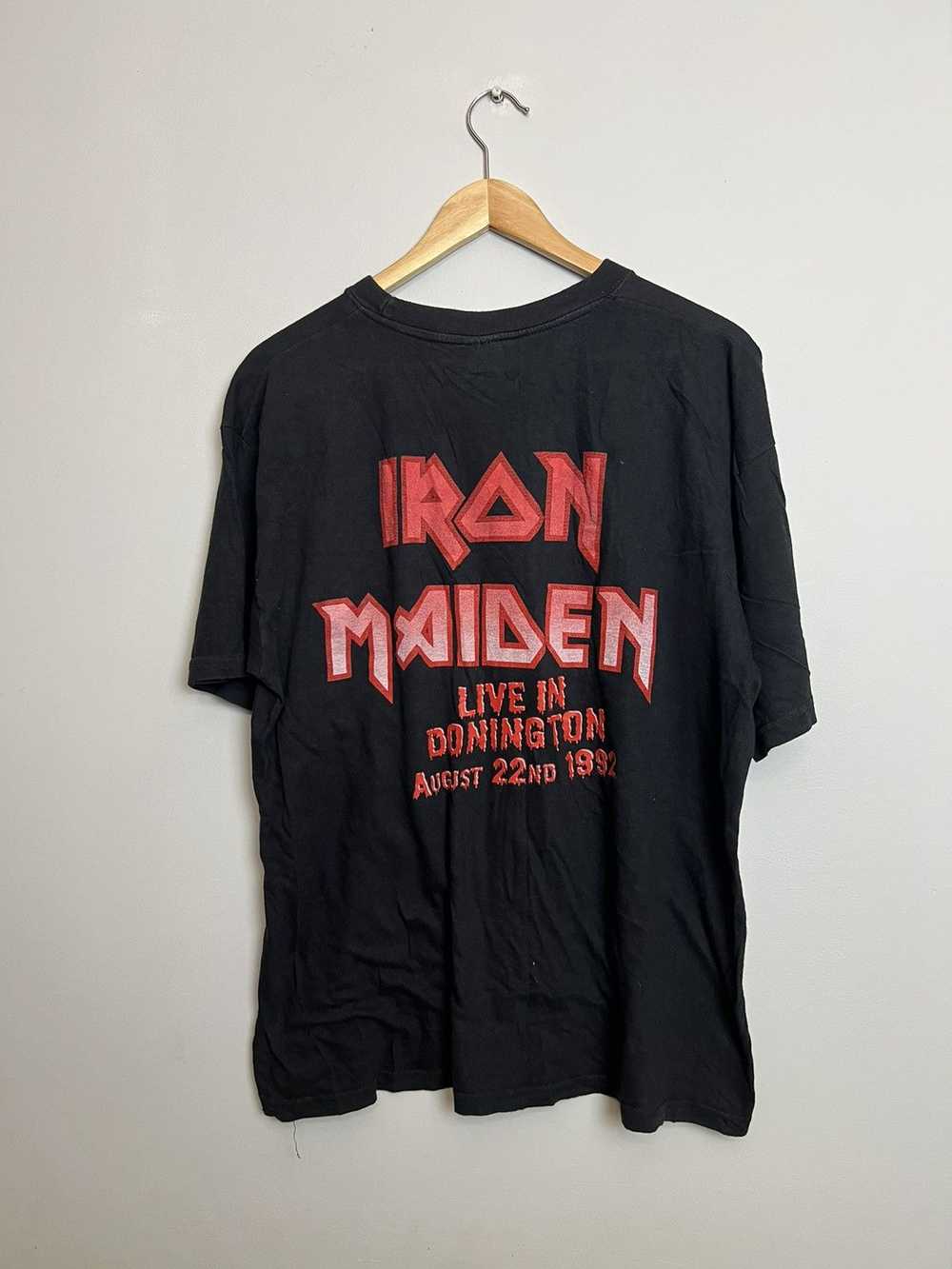 1992 Iron Maiden Live In Donnington Rock Metal Ba… - image 2