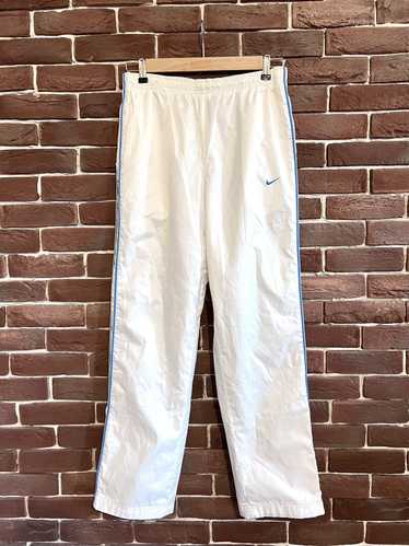 00s Nike Vintage Y2k White Jogger Sweatpants Stree