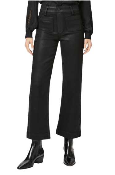 Product Details Paige Black Coated Leenah Jeans - image 1