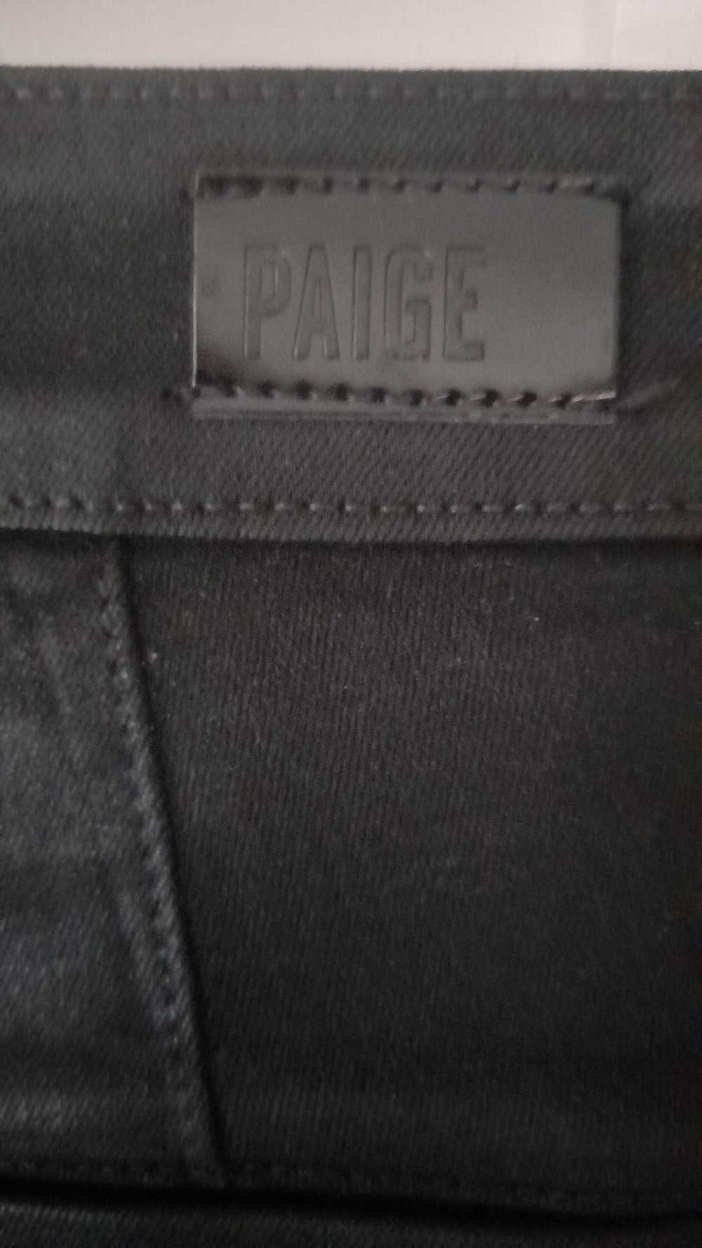 Product Details Paige Black Coated Leenah Jeans - image 6