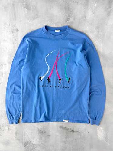 Breckinridge Ski T-Shirt 90's- Large - image 1