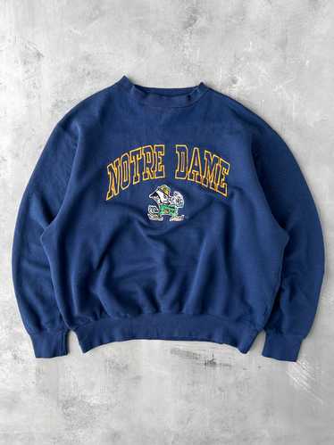 University of Notre Dame Sweatshirt 90's - Large