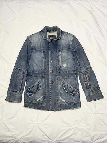ジャケット・アウター 00s marithe francois girbaud archive 2000s' Marithé + François Girbaud Navy Structural Archive