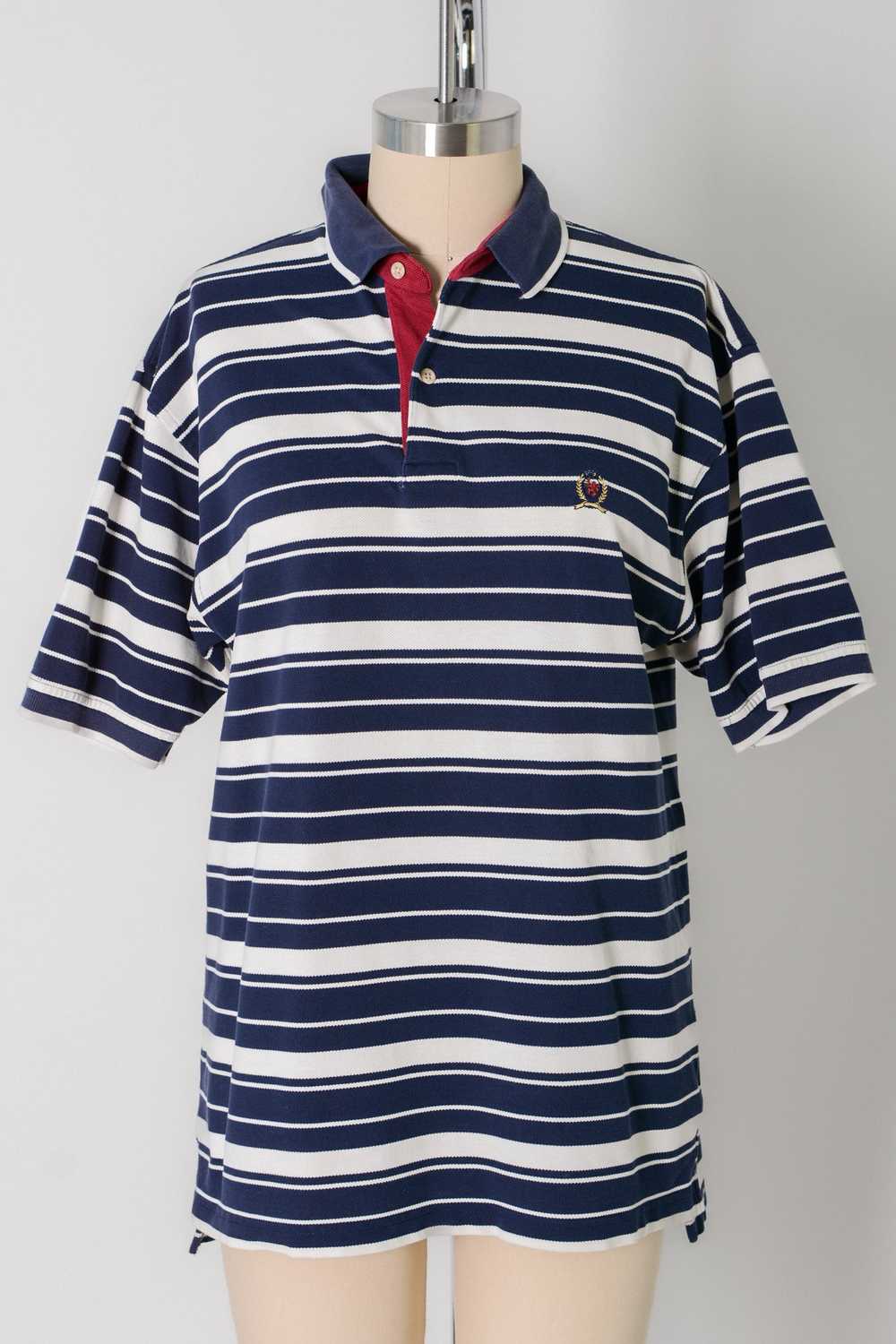 Tommy Hilfiger Stripe Cotton Polo - image 2