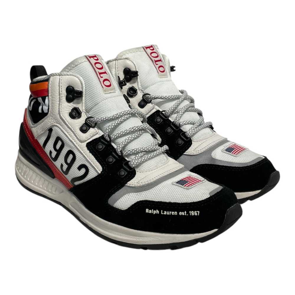 POLO RALPH LAUREN/Hi-Sneakers/US 9/Graphic/Polyes… - image 1