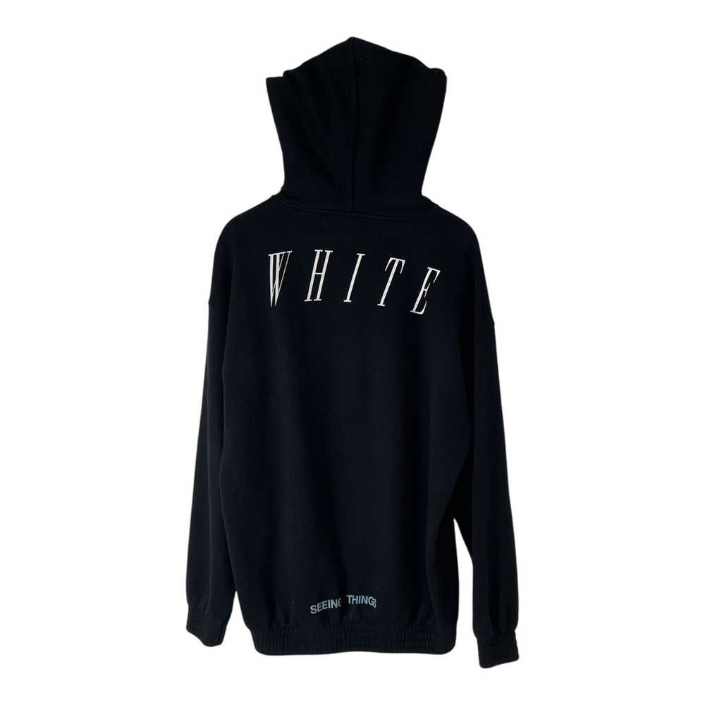 OFF-WHITE/Hoodie/XS/Graphic/Cotton/BLK/NOT REAL G… - image 2