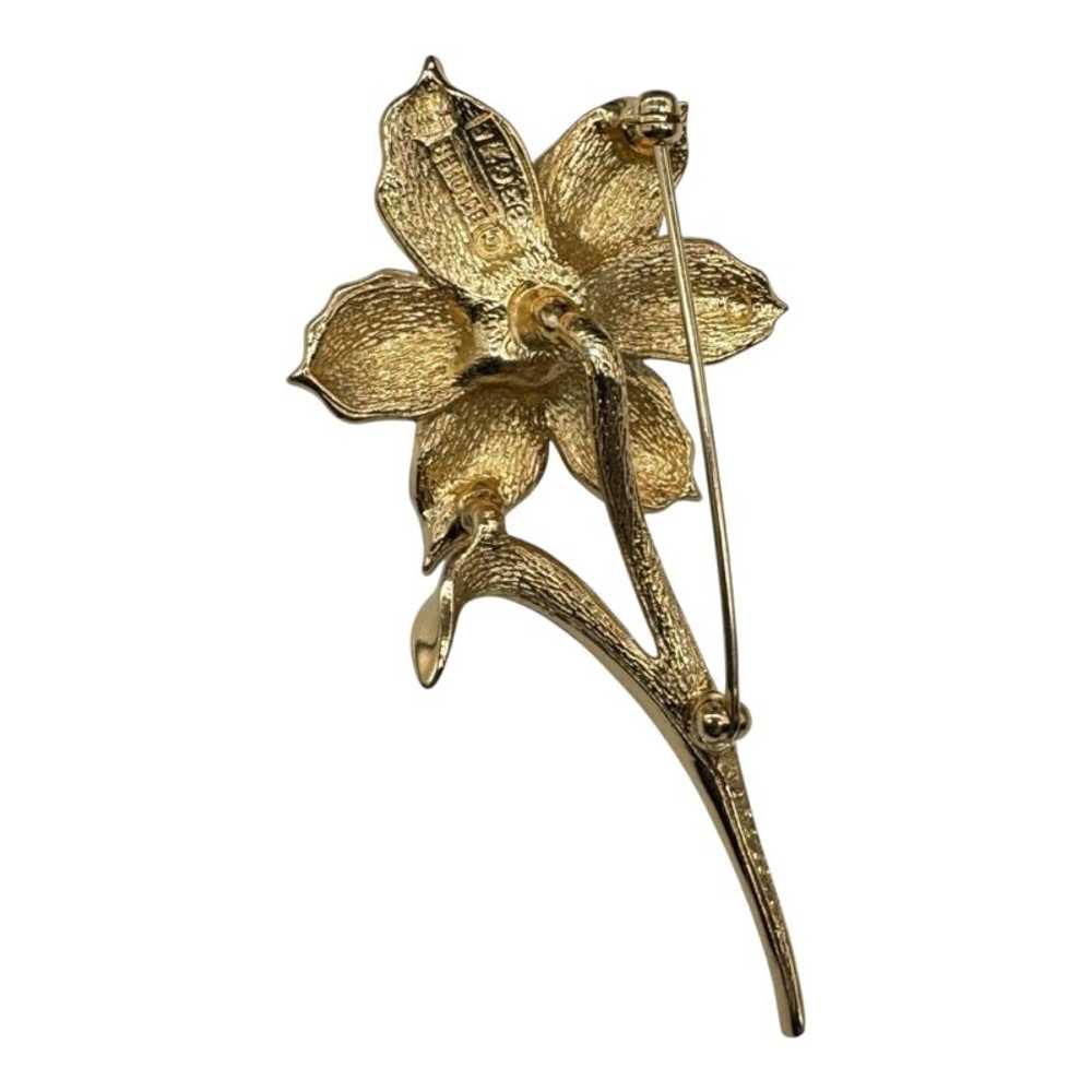 Boucher Stylized Flower Pin - image 2