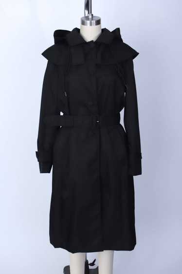 Prada Tessuto Hooded Trench Coat*