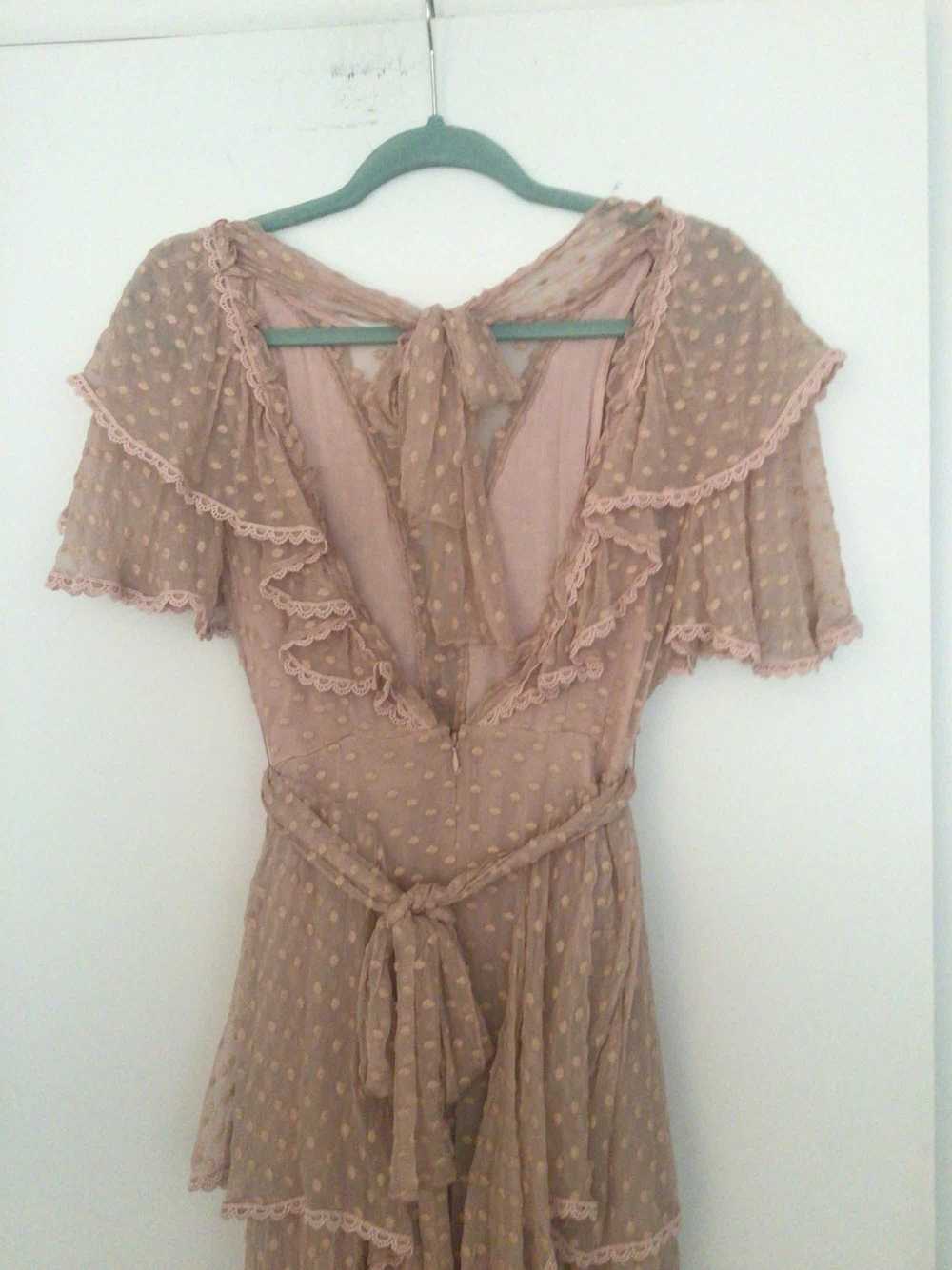 Spell USA NWOT ZOE SILK MAXI GOWN  Sz small - image 12