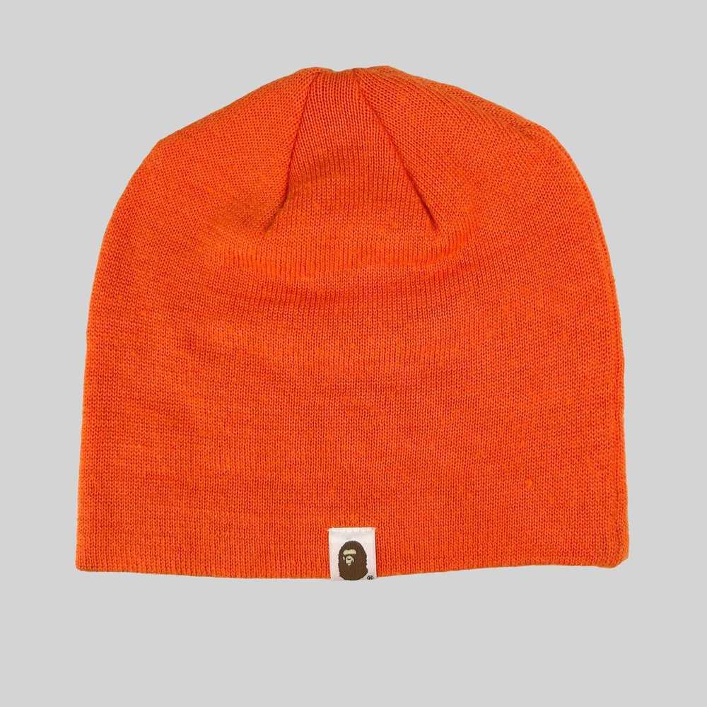 Bape Bape Twinsta Orange Knit Beanie - image 2