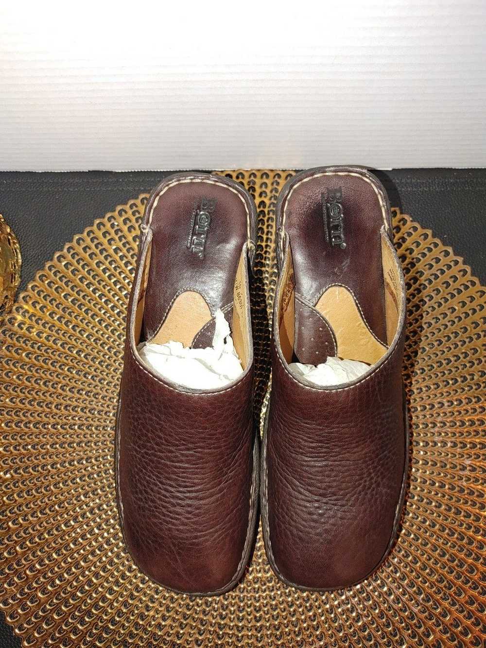 Born Born Leather Mules size 10 - image 3