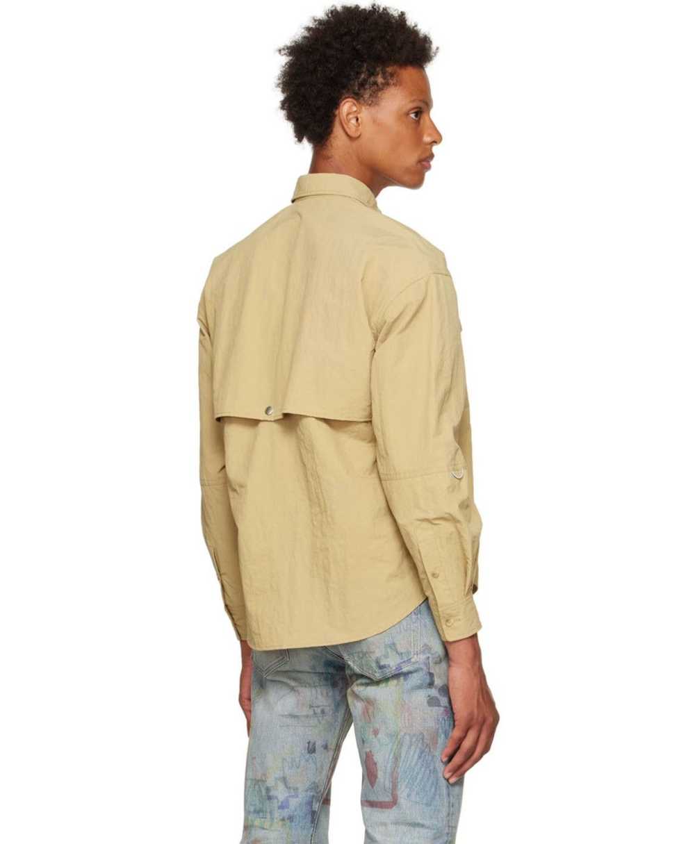 John Elliott JOHN ELLIOTT Tan Safari Shirt - image 5