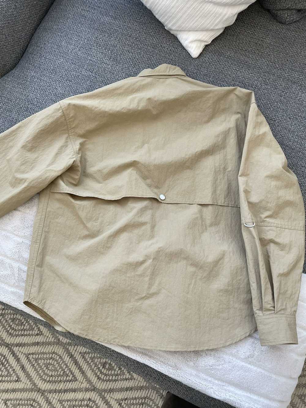 John Elliott JOHN ELLIOTT Tan Safari Shirt - image 6