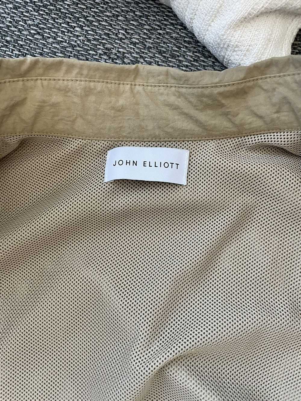 John Elliott JOHN ELLIOTT Tan Safari Shirt - image 8