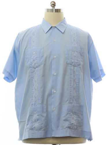 1990's Corzini Mens Guayabera Shirt