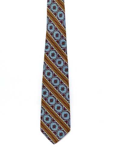 1970's Cervantes Mens Cervantes Wide Disco Necktie