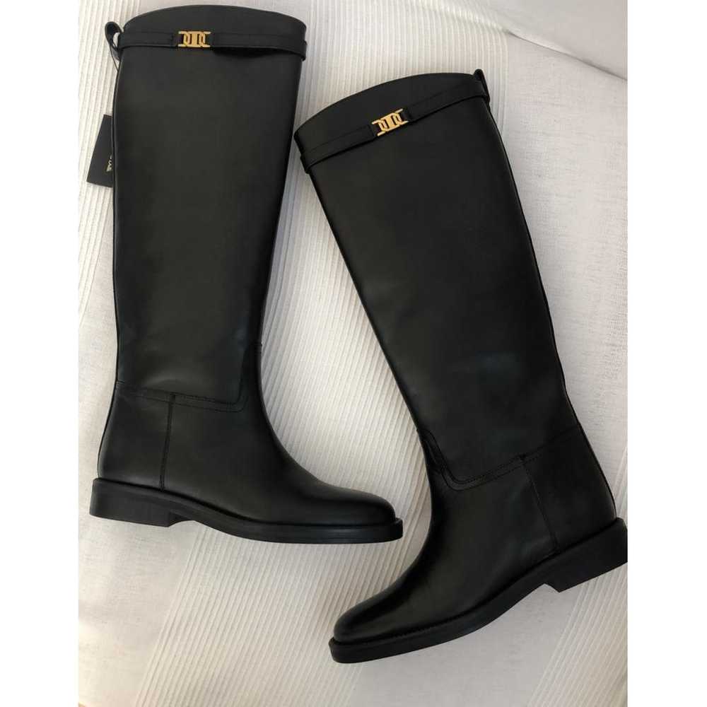 Massimo Dutti Leather riding boots - image 3