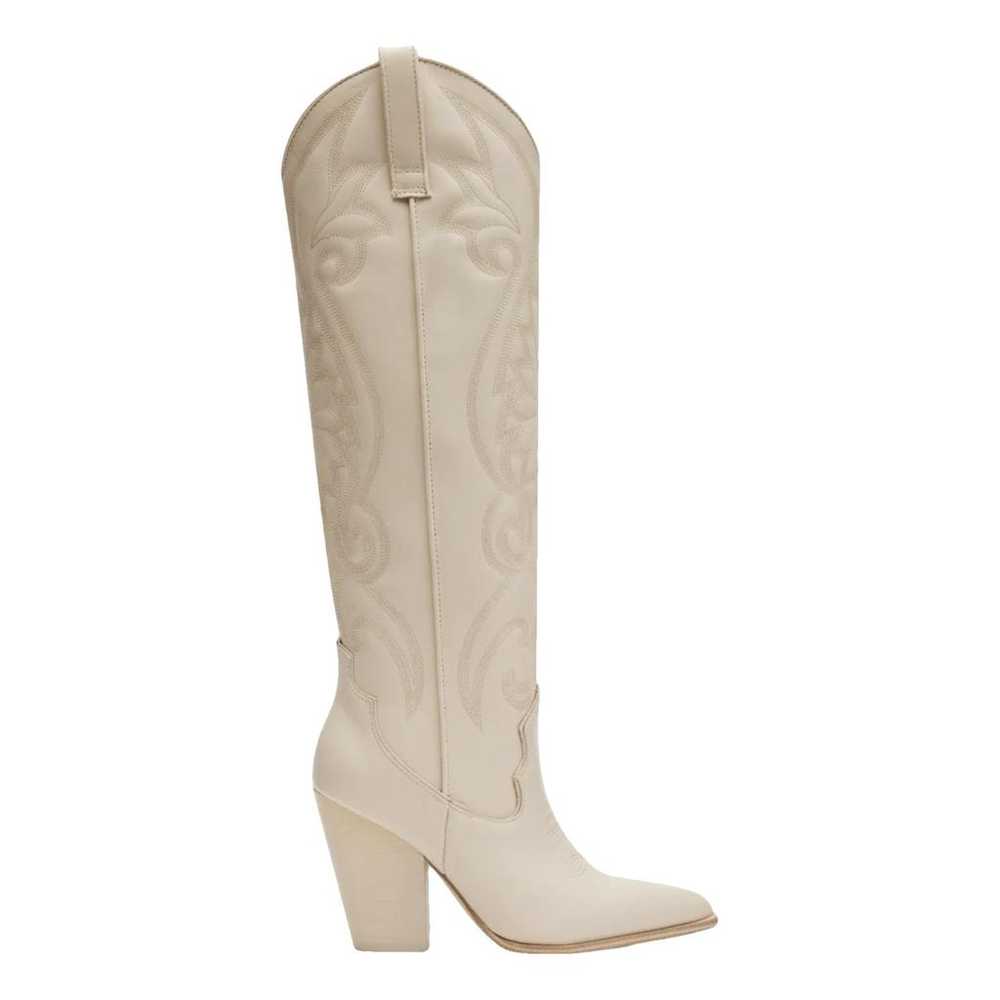 Steve Madden Leather western boots - image 1