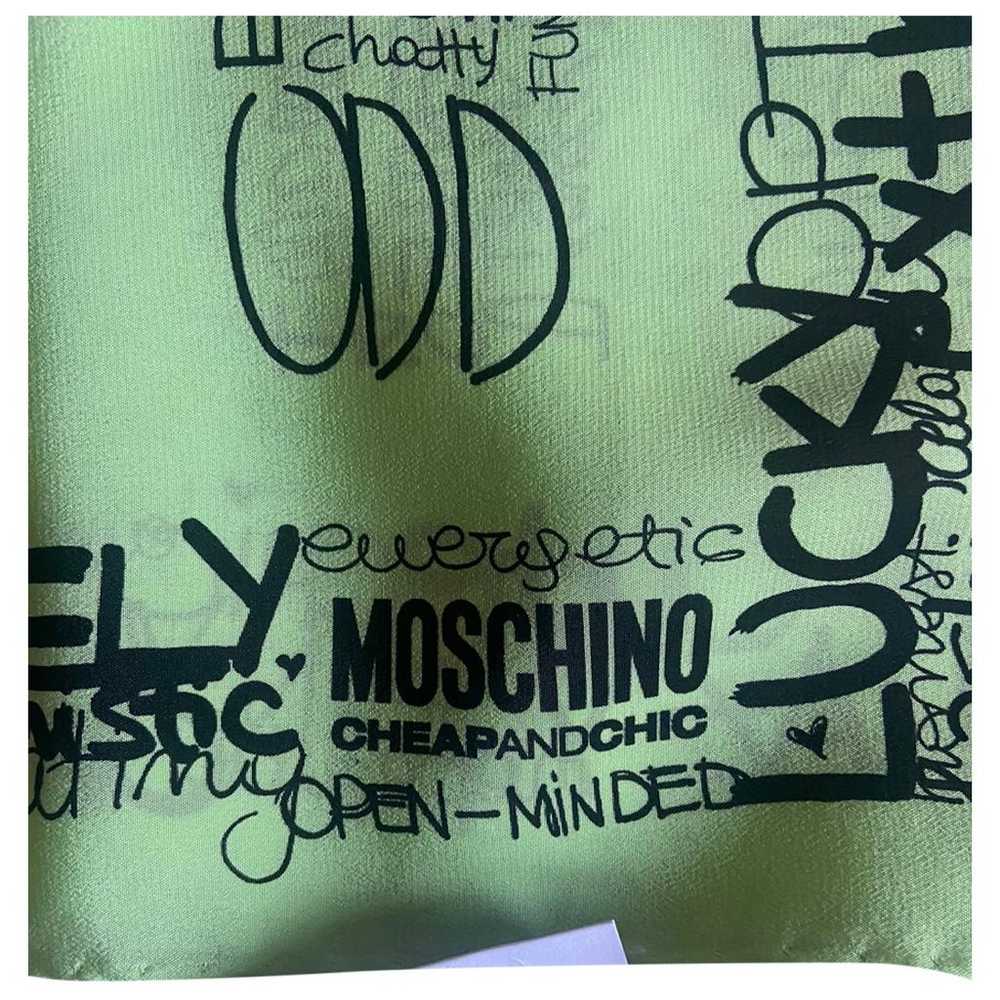 Moschino Cheap And Chic Silk neckerchief